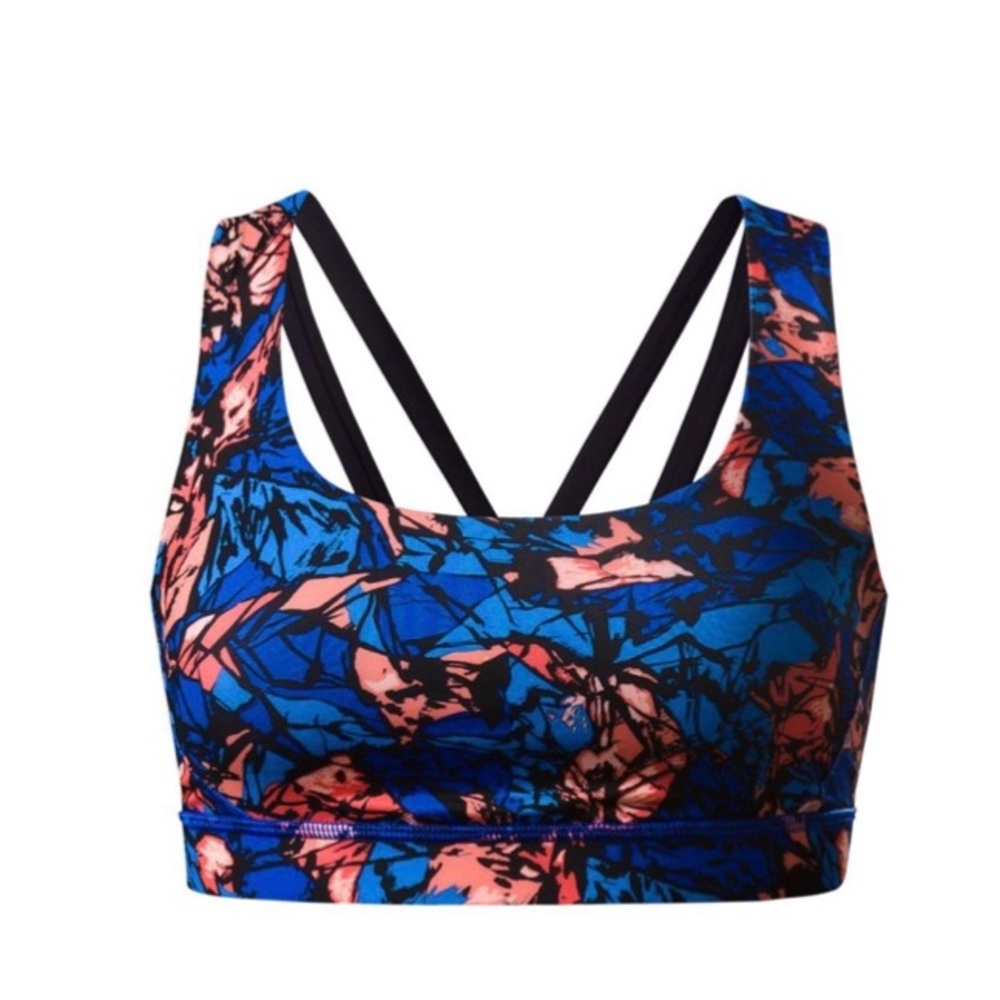 Lululemon Energy Bra Exhale Mini Paint Storm/Black
